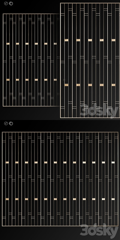 Decorative partition # 11
